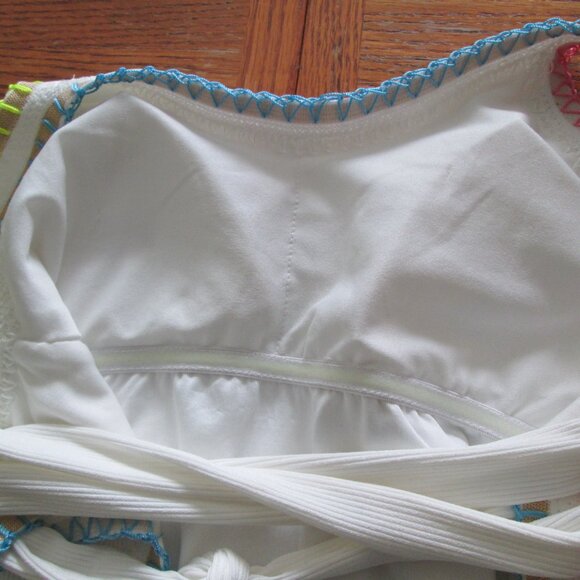 PQ Swim Crochet-Trim One-Piece Swimsuit Sz S - Picture 10 of 13